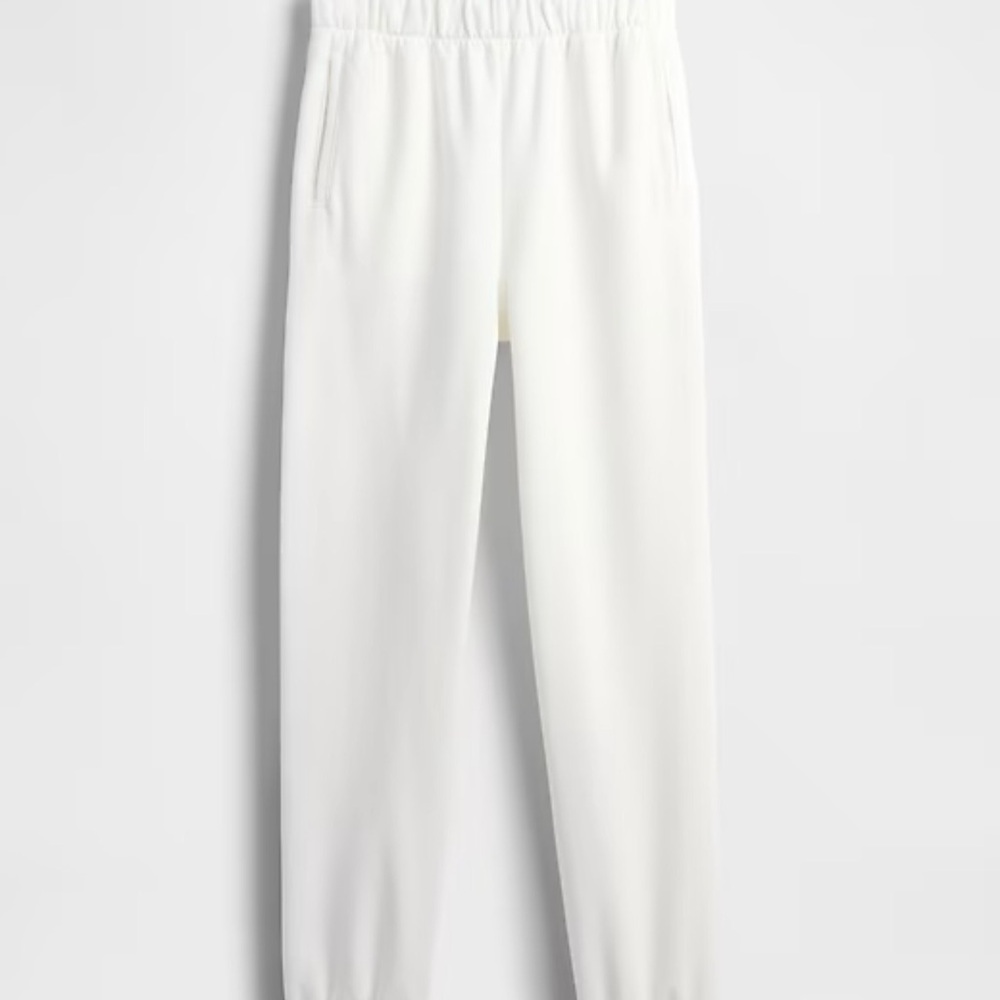 Gap White Sweatpants Jogger Pants